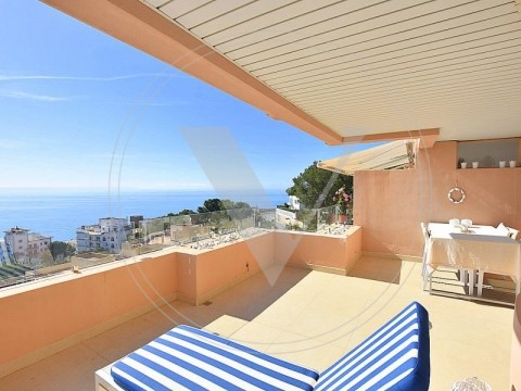 Sunny Sea View Apartment in Very Well Kept Residence.